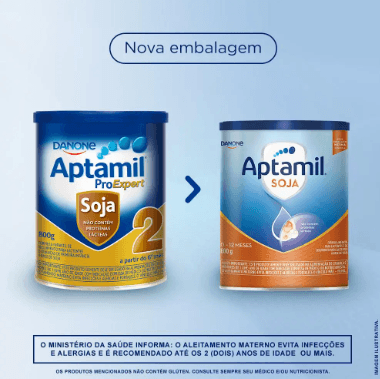 Aptamil Proexpert Soja 2 Lata 800G - Preview 2